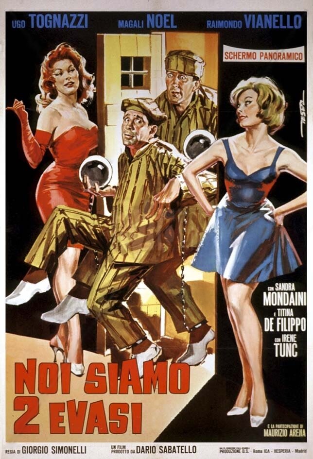 Мы двое беглецов (1959) постер
