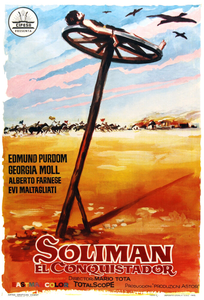 Сулейман-завоеватель (1961) постер