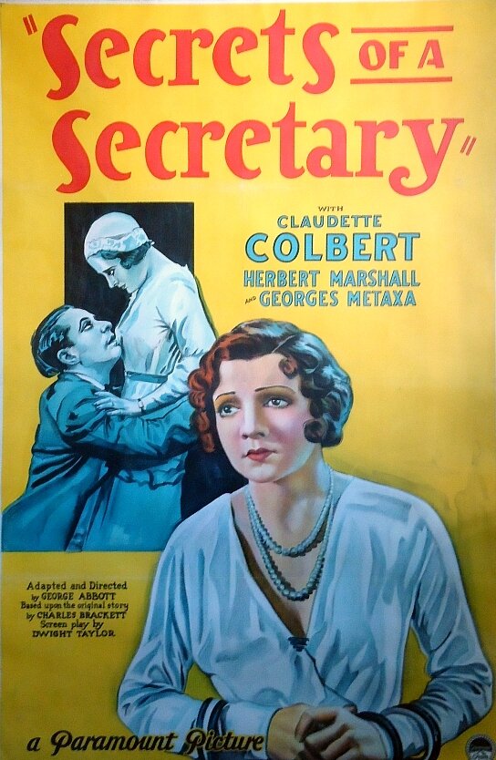 Секреты секретарши (1931) постер