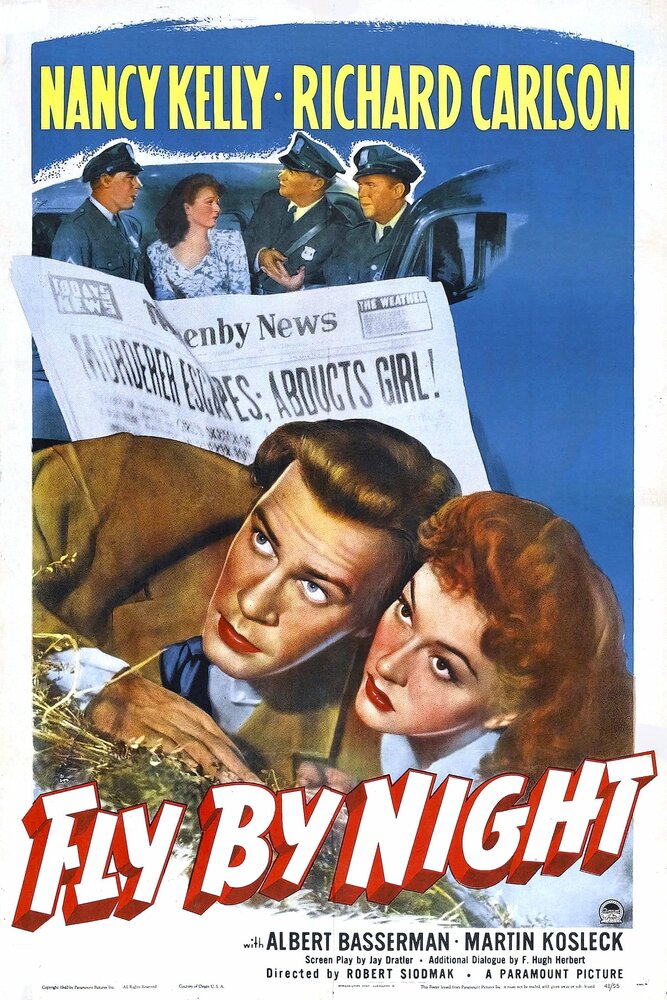 Ночной беглец (1942) постер