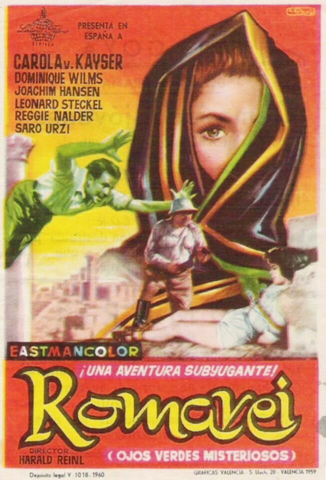 Romarei, das Mädchen mit den grünen Augen (1958) постер