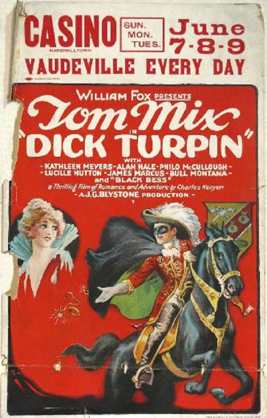 Дик Тёрпин (1925) постер