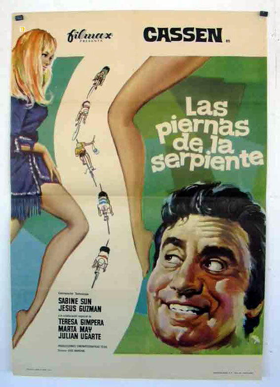 Змеиные ноги (1970) постер