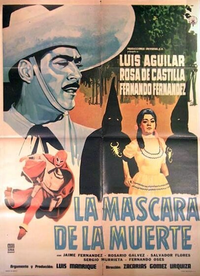 La máscara de la muerte (1961) постер