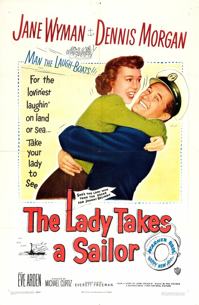 The Lady Takes a Sailor (1949) постер