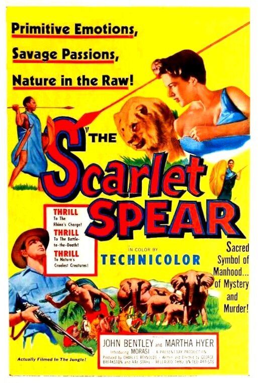 The Scarlet Spear (1954) постер