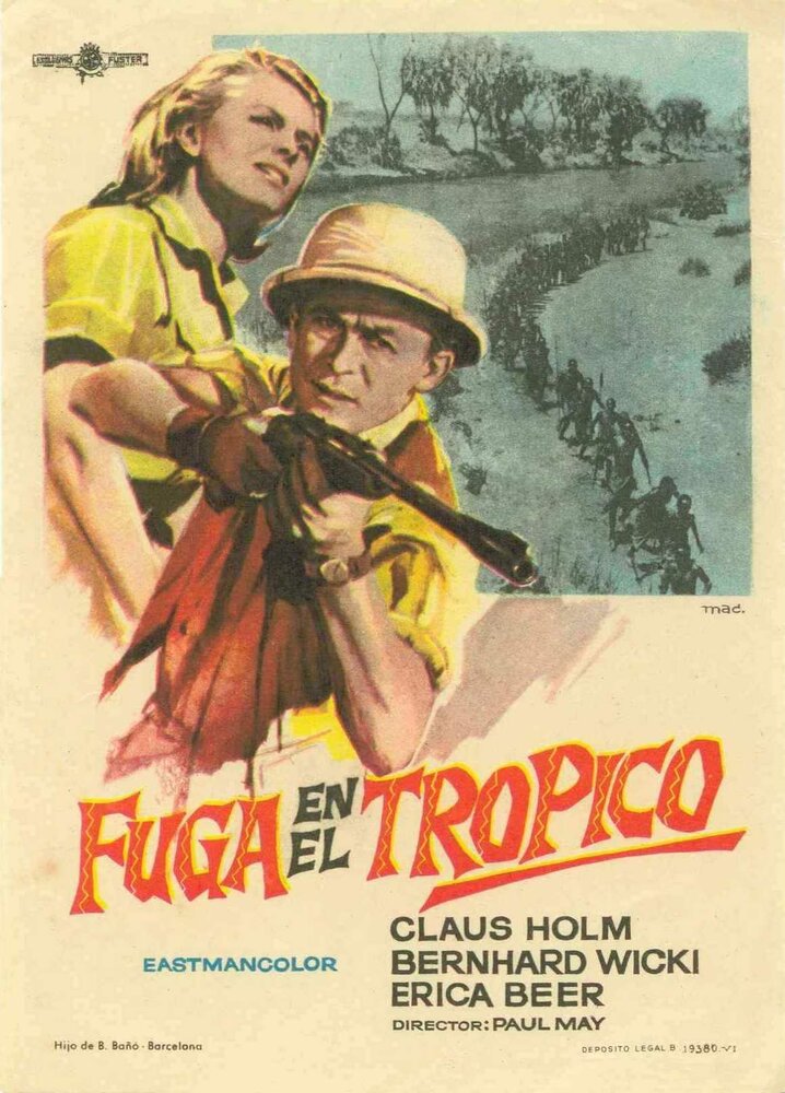 Flucht in die Tropennacht (1957) постер