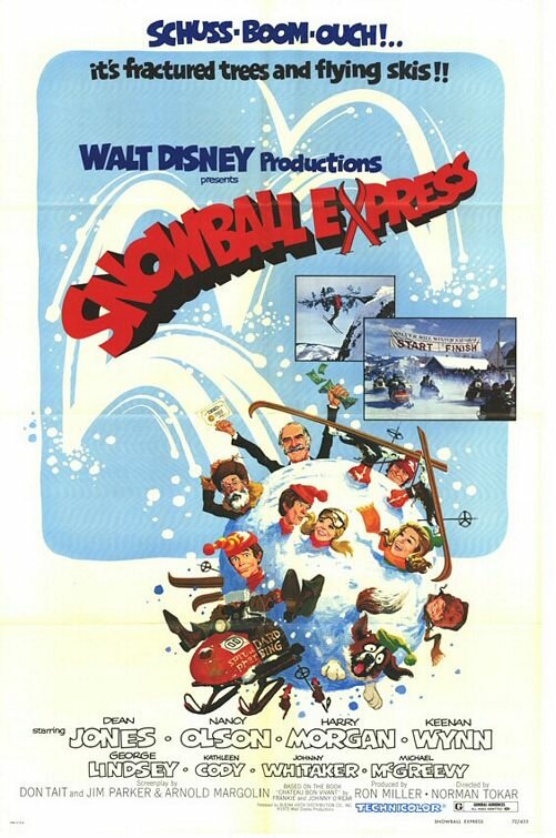 Snowball Express (1972) постер