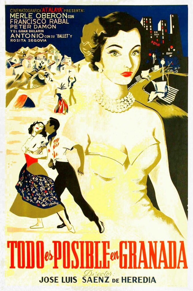 Todo es posible en Granada (1954) постер