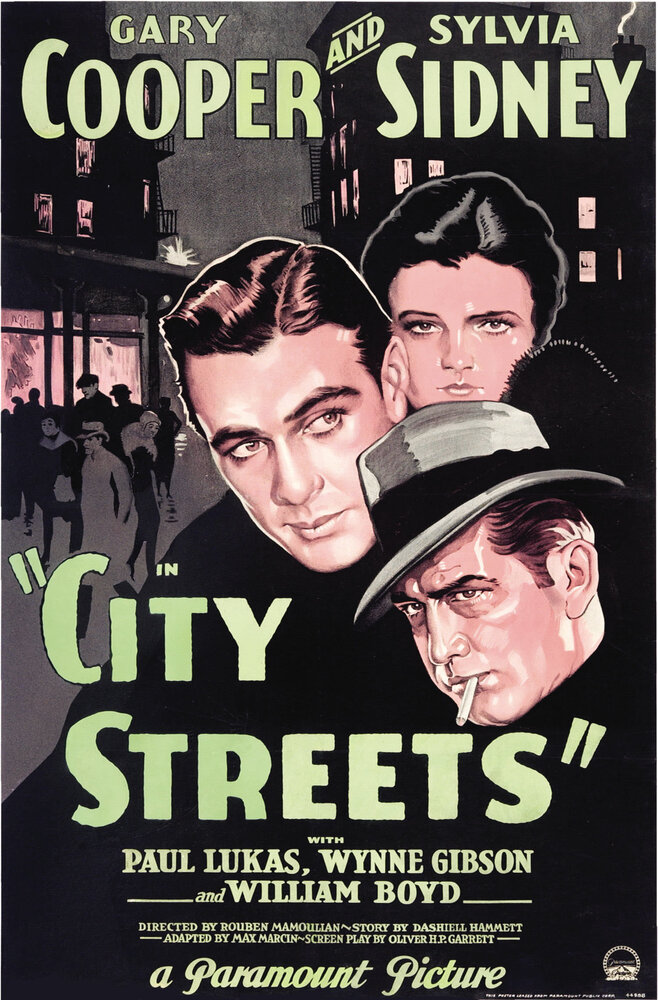 Городские улицы (1931) постер