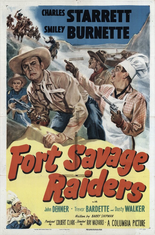 Fort Savage Raiders (1951) постер