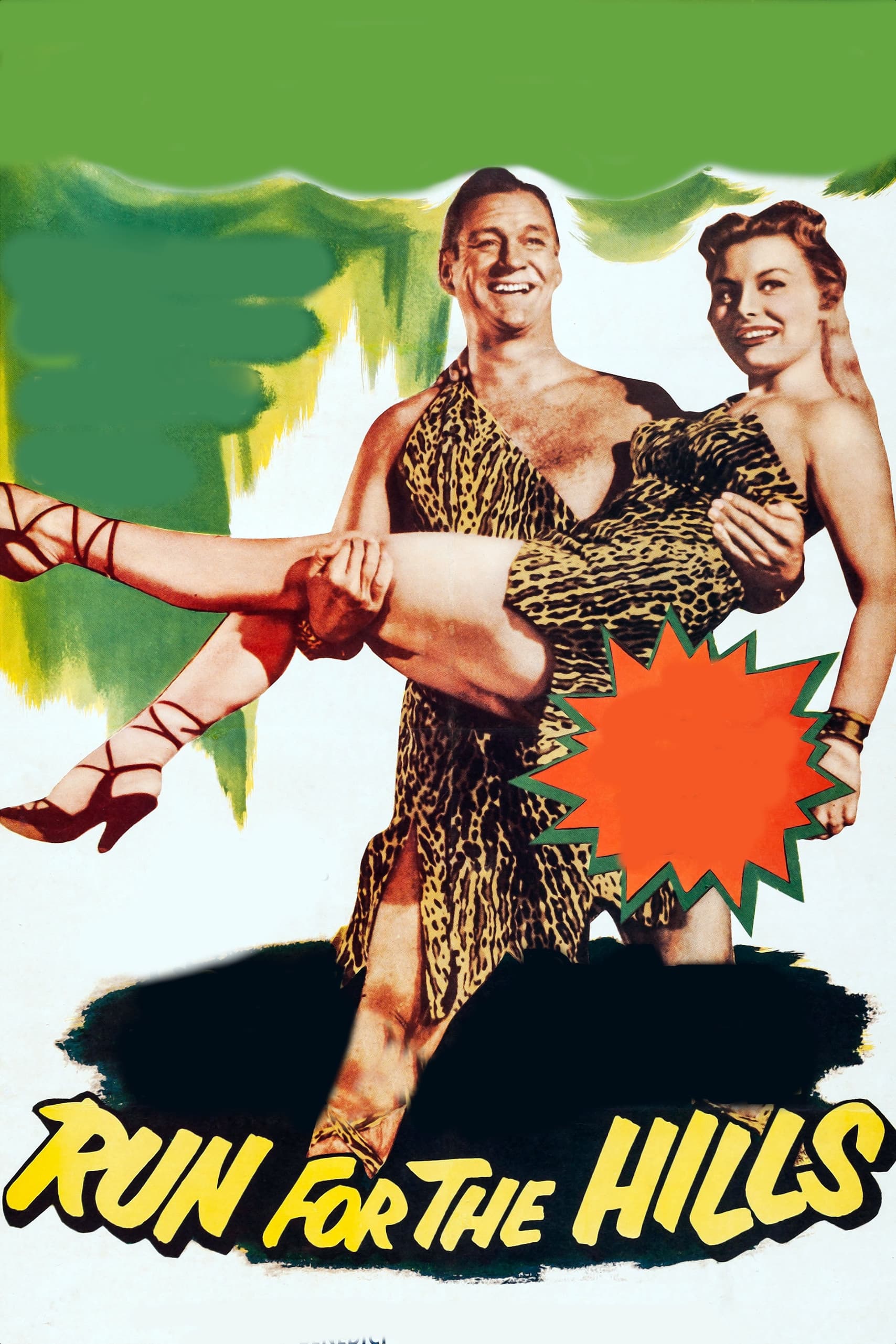 Беги к холмам (1953) постер
