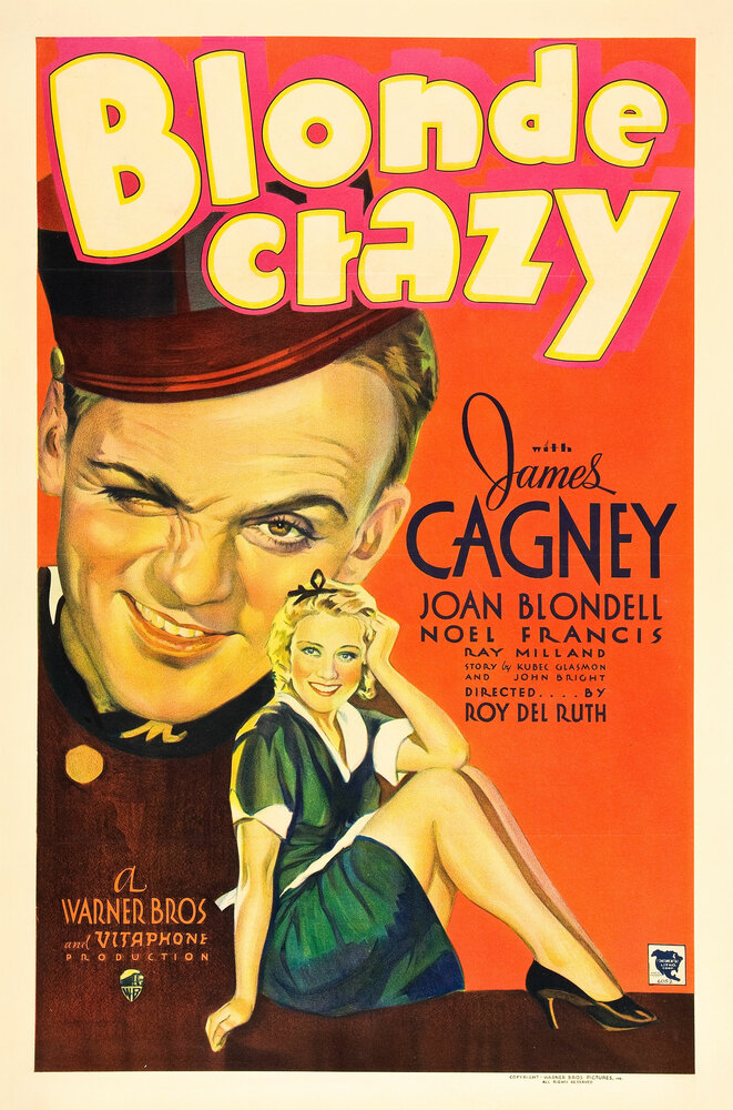 Безумная блондинка (1931) постер