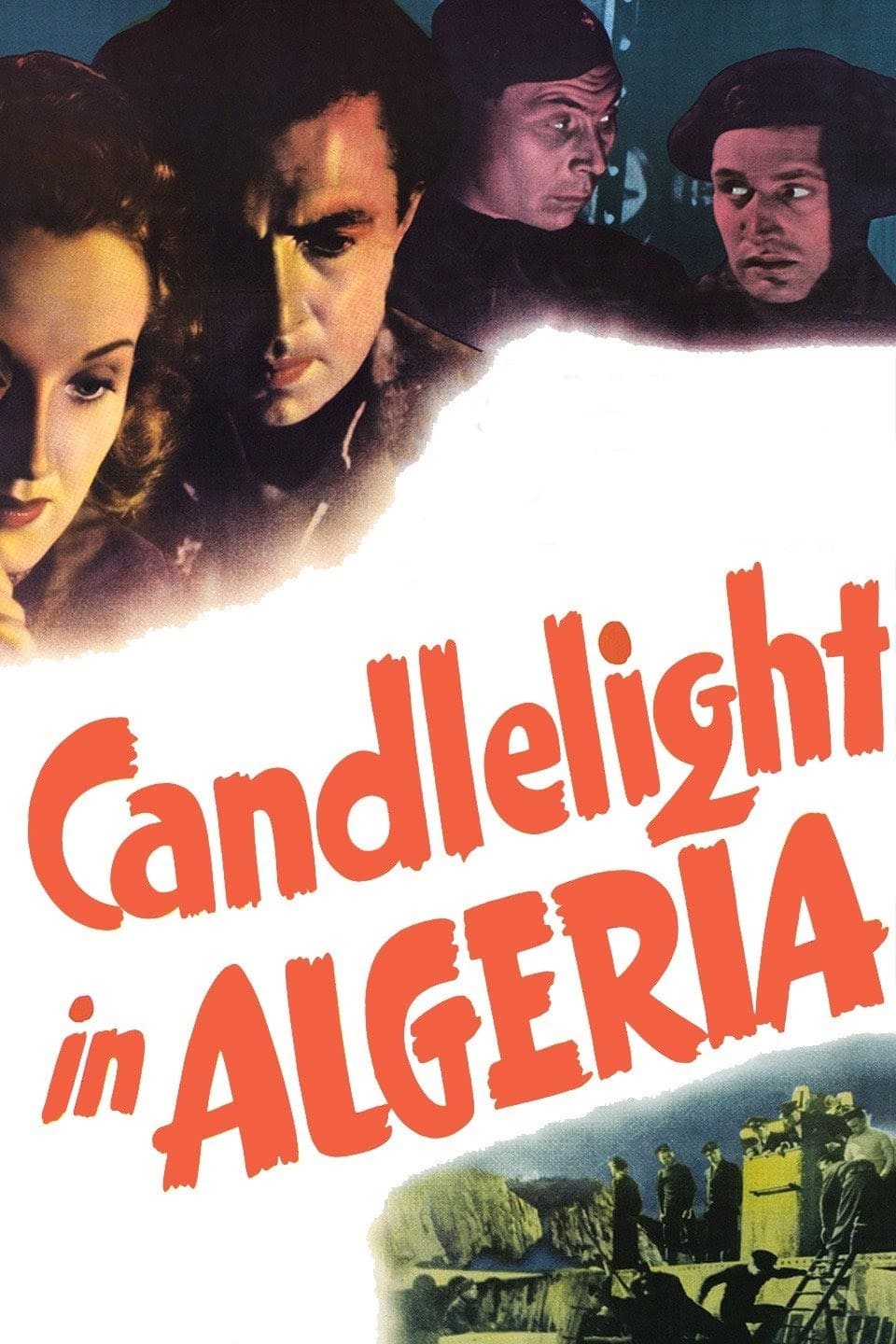 При свечах в Алжире (1944) постер