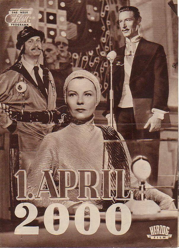 Первое апреля 2000 года (1952) постер