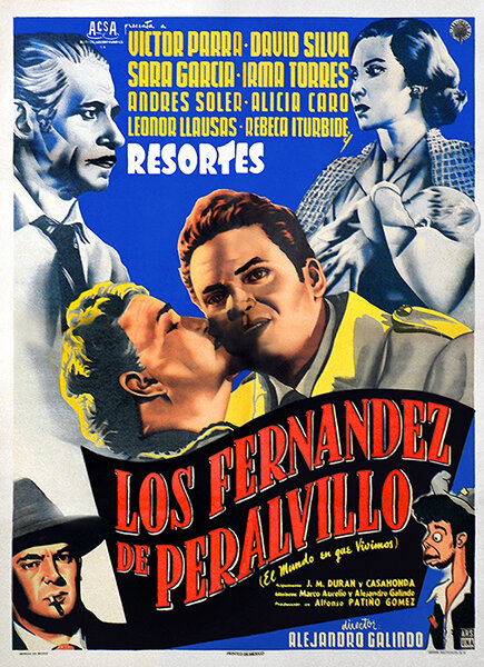 Los Fernández de Peralvillo (1954) постер