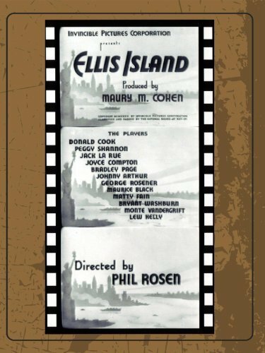 Ellis Island (1936) постер