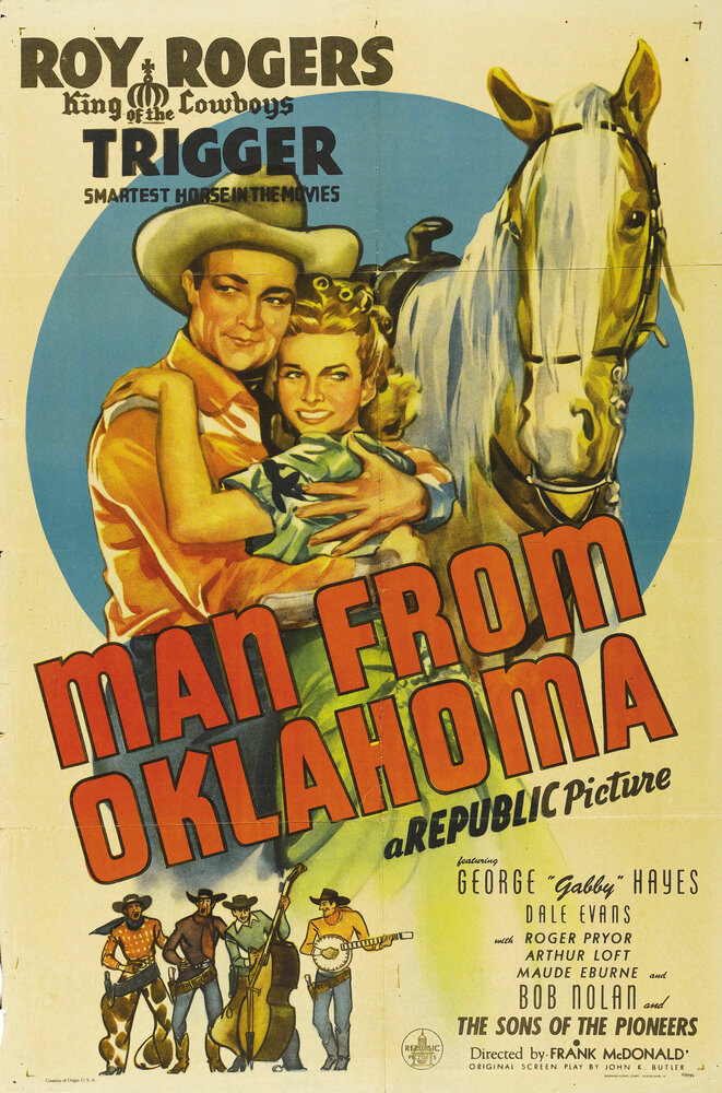 Человек из Оклахомы (1945) постер