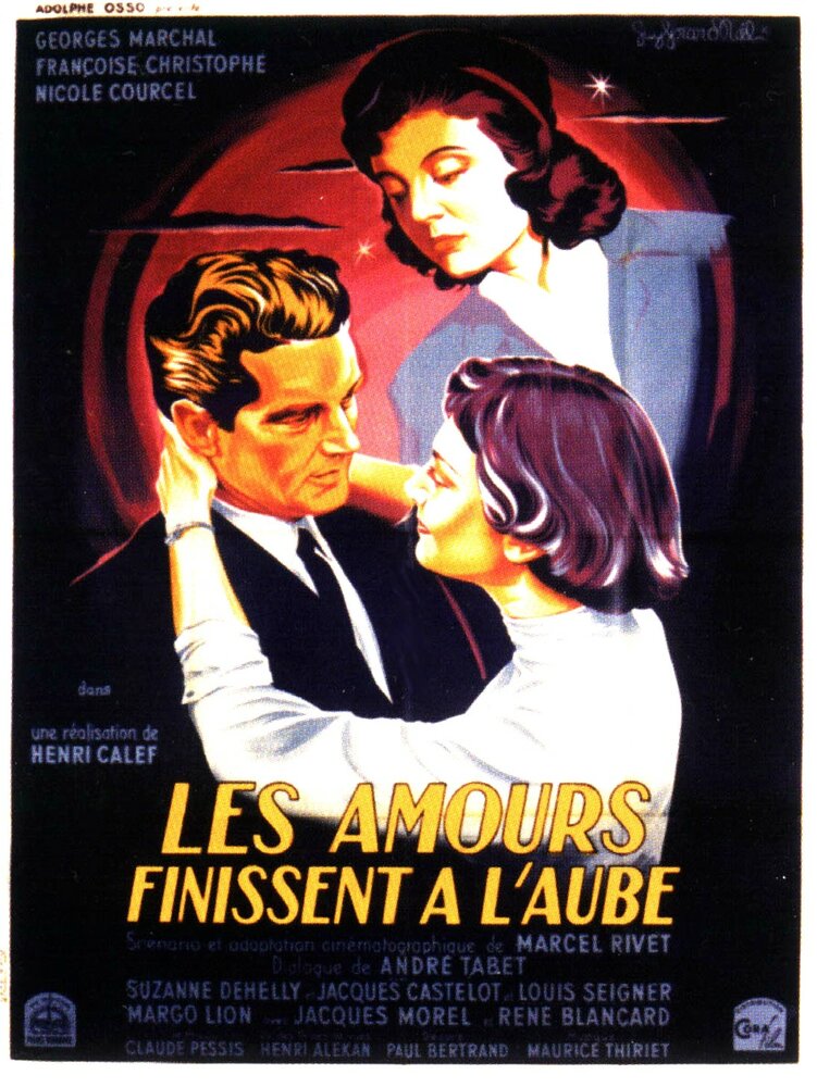 Любовь заканчивается на заре (1953) постер