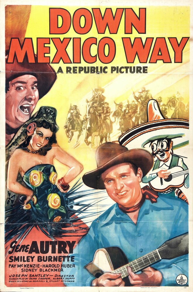 На пути в Мексику (1941) постер