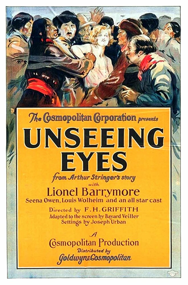 Невидящий взор (1923) постер