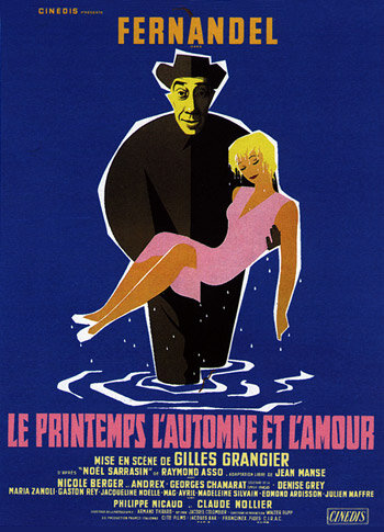 Весна, осень и любовь (1955) постер