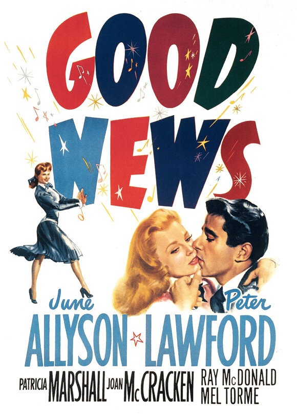 Хорошие новости (1947) постер