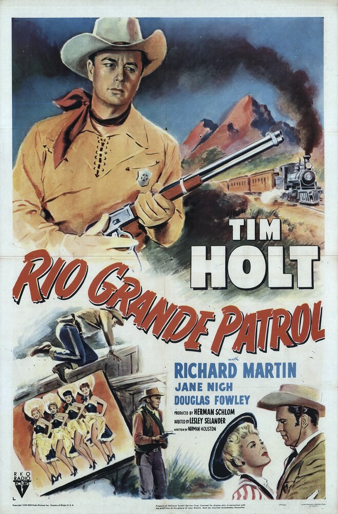 Rio Grande Patrol (1950) постер