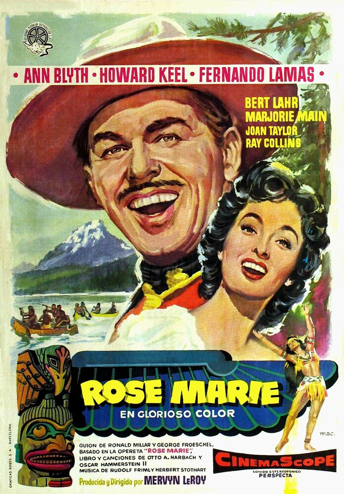 Роз-Мари (1954) постер