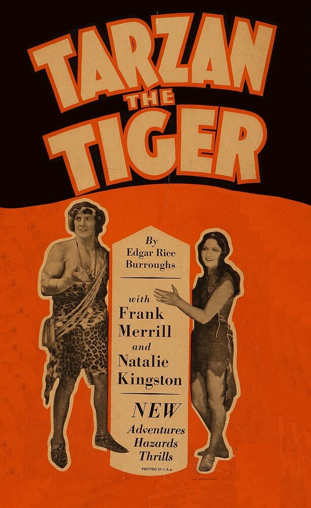 Тарзан – тигр (1929) постер