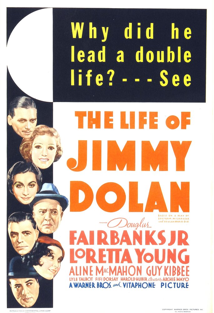 Жизнь Джимми Долана (1933) постер
