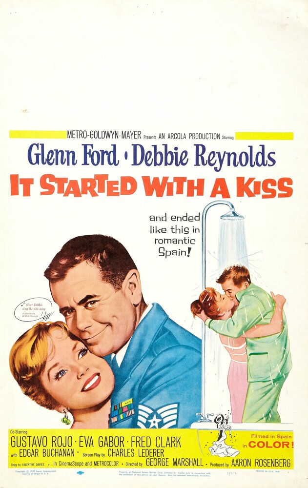 Все началось с поцелуя (1959) постер