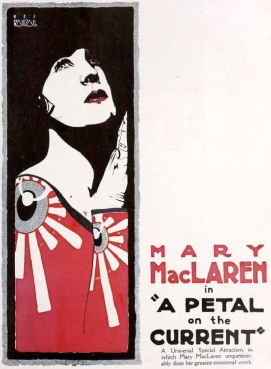 Лепесток в потоке (1919) постер