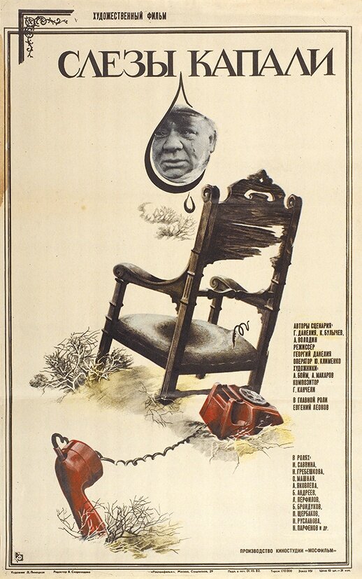 Слезы капали (1982) постер