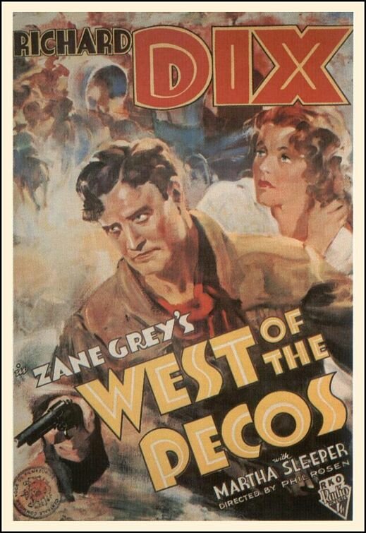 West of the Pecos (1934) постер