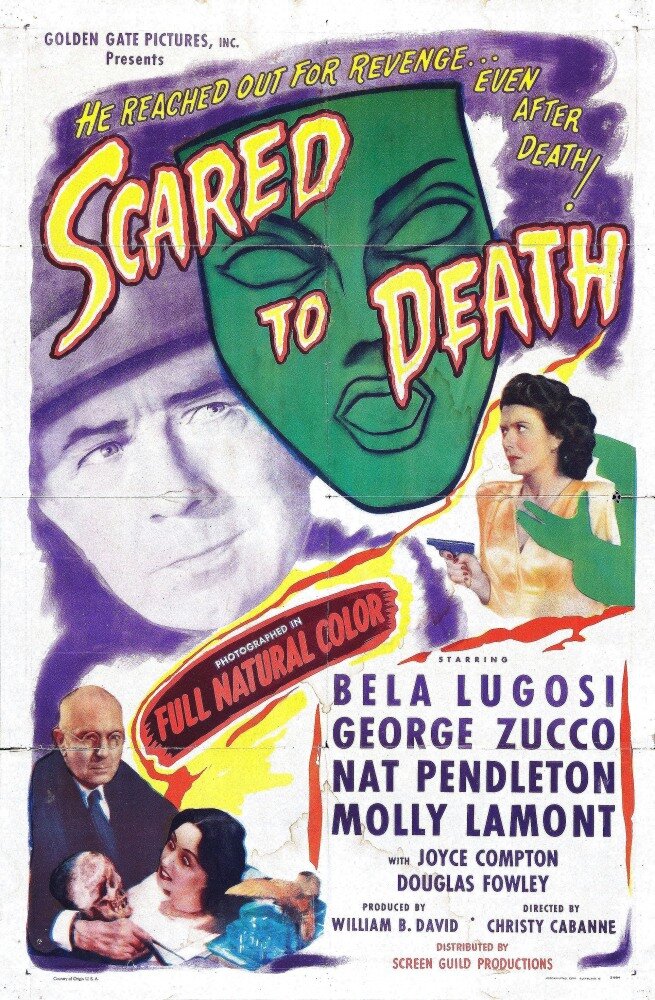 Испуганный смертью (1947) постер