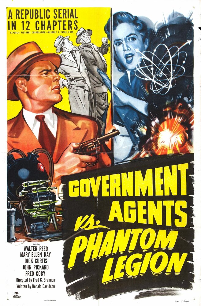 Government Agents vs Phantom Legion (1951) постер