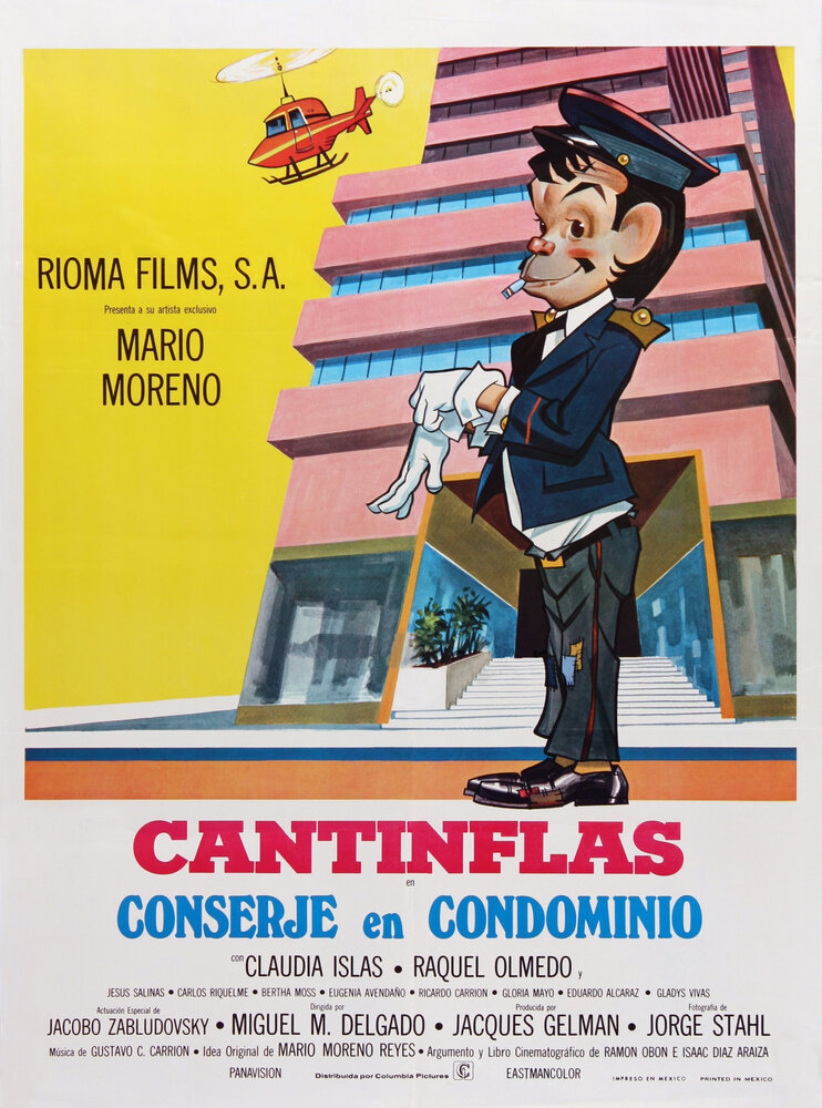 Conserje en condominio (1974) постер