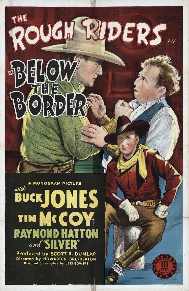 Below the Border (1942) постер