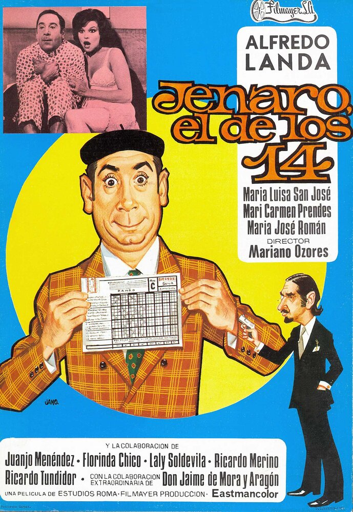 Jenaro el de los 14 (1974) постер