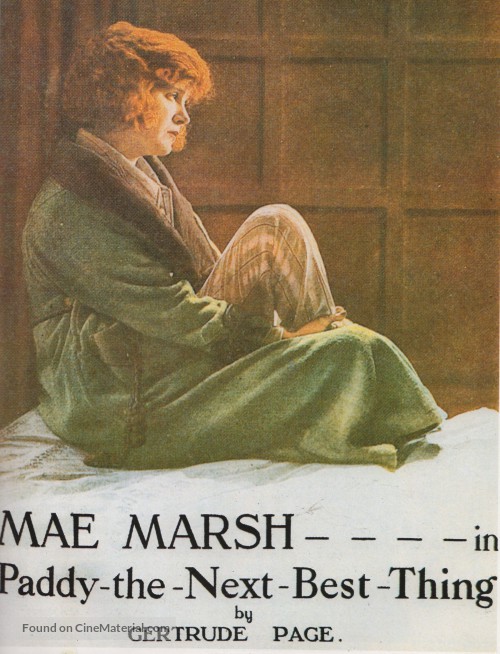 Paddy the Next Best Thing (1923) постер