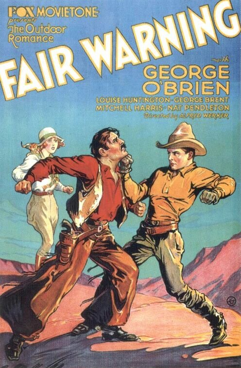 Честное предупреждение (1931) постер