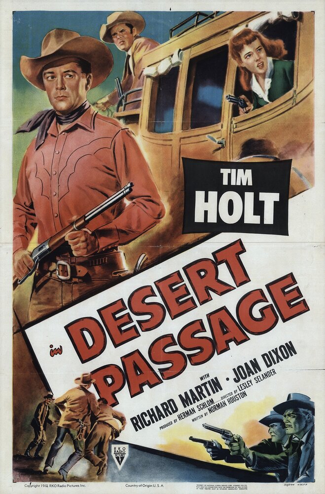 Desert Passage (1952) постер