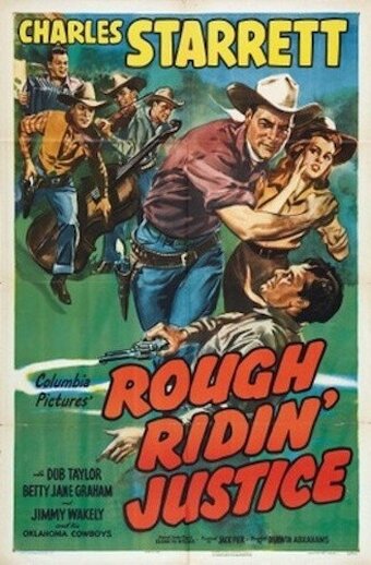 Rough Ridin' Justice (1945) постер