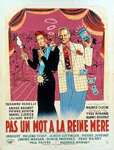 Ни слова королеве-матери (1947) постер