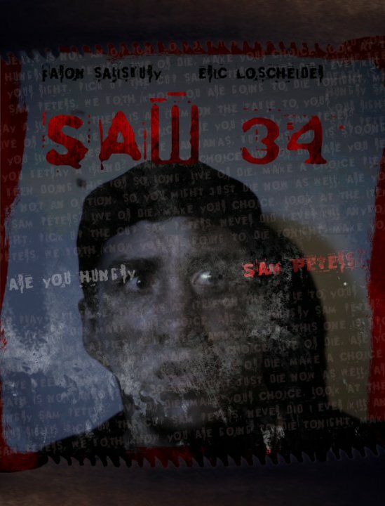 Saw 34 (2014) постер