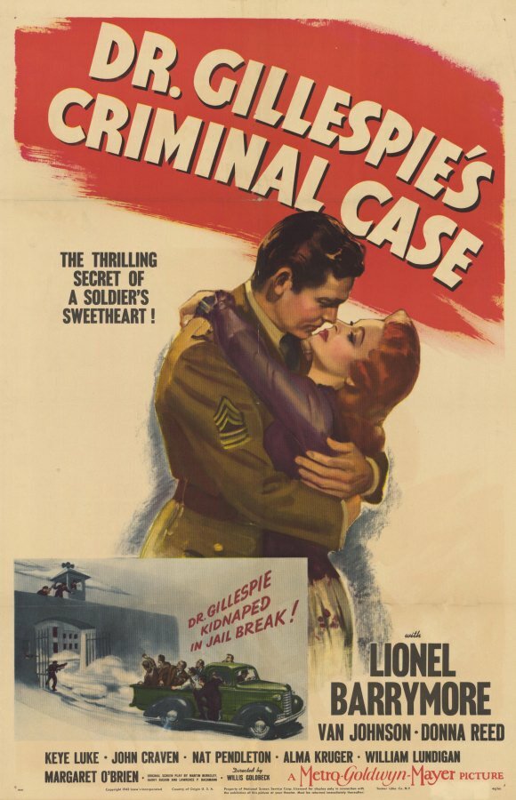 Криминальное расследование доктора Джиллиспе (1943) постер