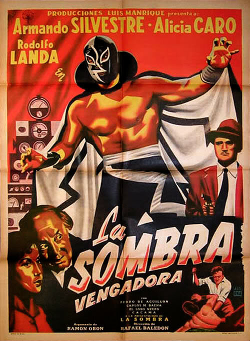 La sombra vengadora (1956) постер