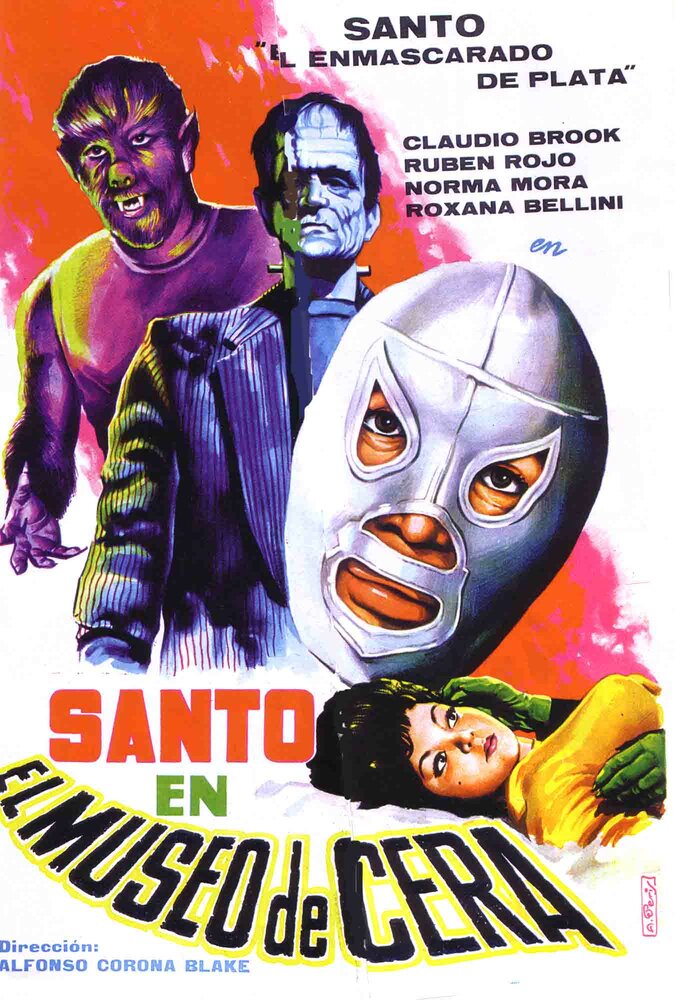 Санто в музее восковых фигур (1963) постер