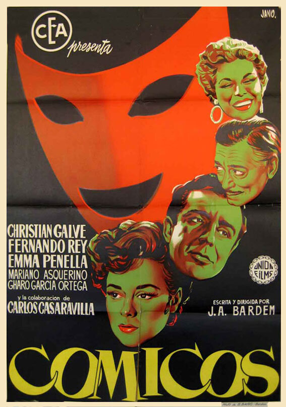Комики (1954) постер